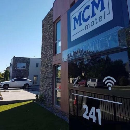 Mcm Motel Christchurch Eksteriør bilde